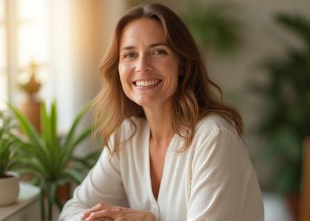 Miembro del equipo de UmbralBienestar brindando soporte cálido