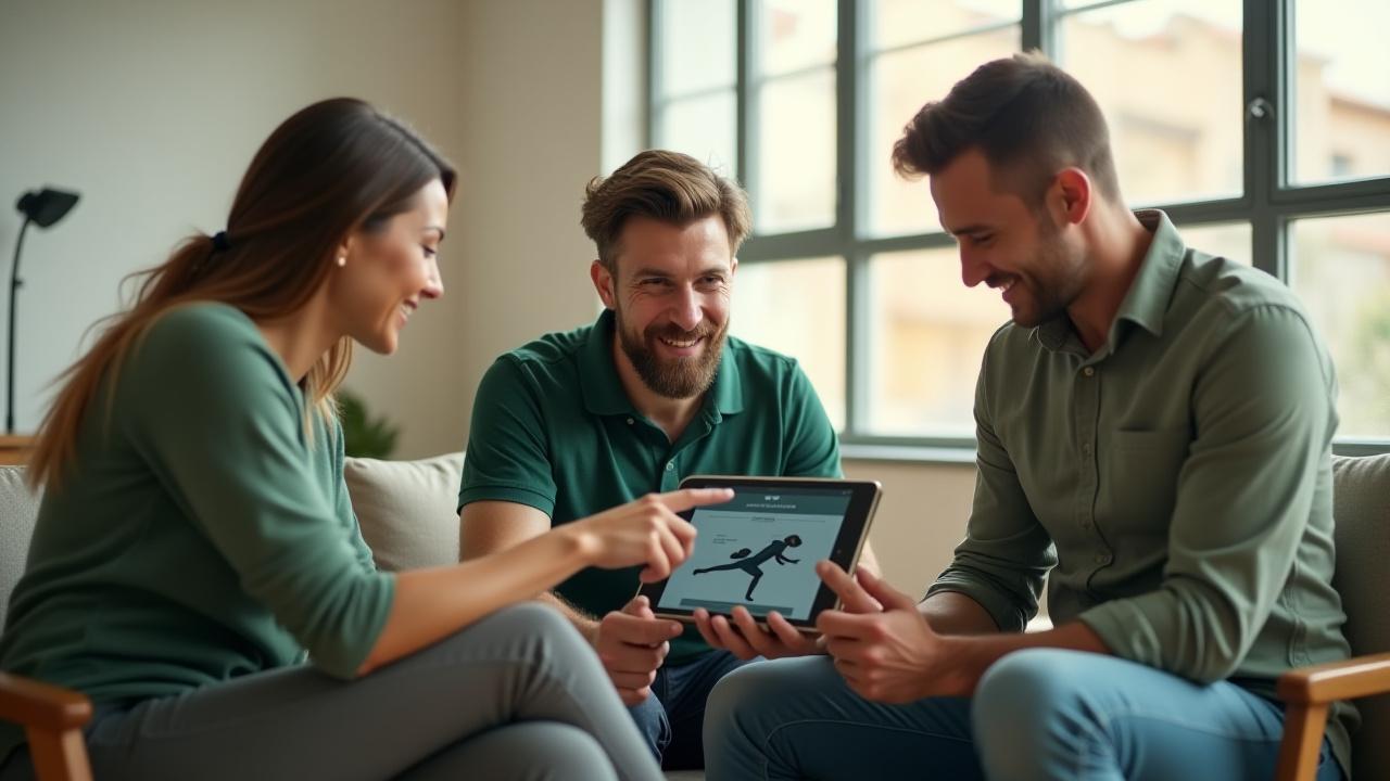 Equipo de UmbralBienestar en su sede de Navarra