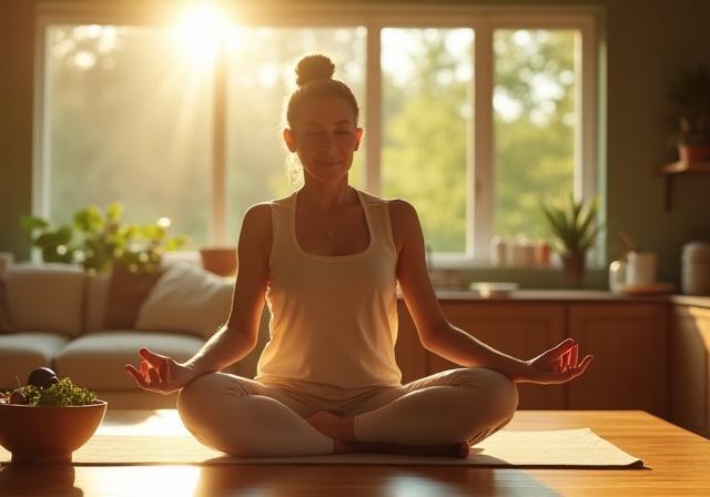 Representación de equilibrio entre salud metabólica y articular